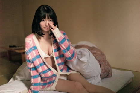 熊澤風花（Task have Fun）の1st写真集「またあした。 」より。