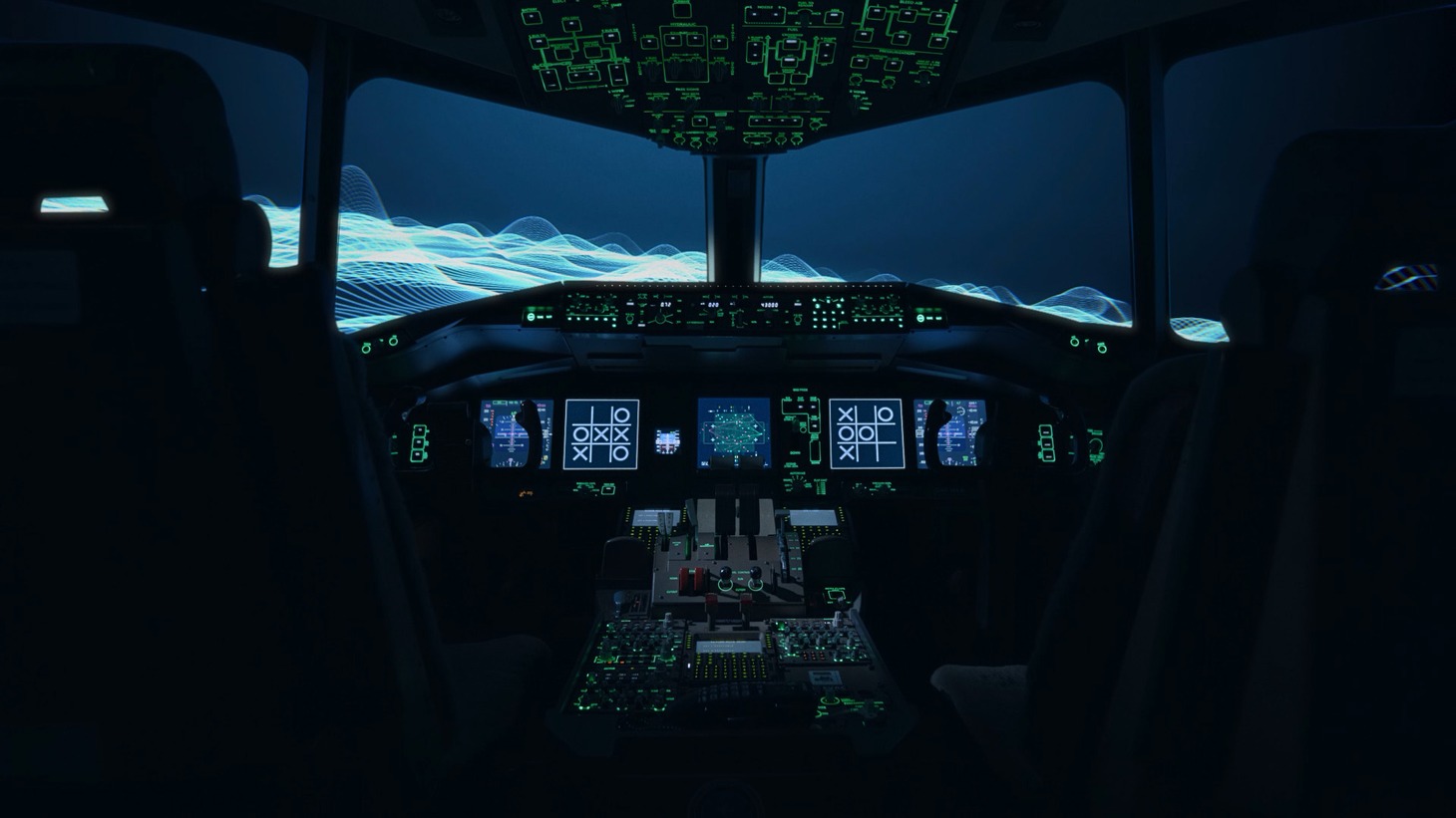 椎名林檎「JL005便で ～Flight JL005～（B747-246 Mix by Yoshinori Sunahara）」ミュージックビデオより。