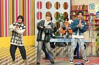 左から山下幸輝、木村柾哉、NOA。