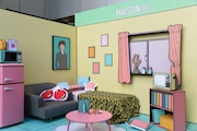 MAGNET by SHIBUYA109で再現されたラムの部屋。