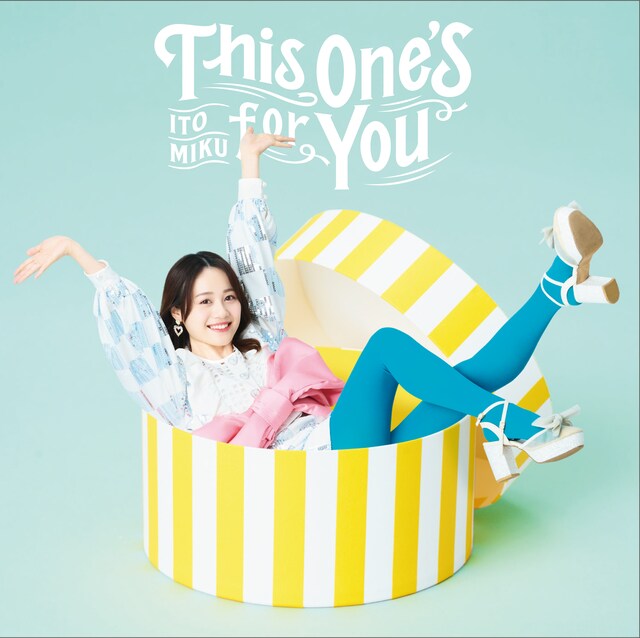 伊藤美来「This One’s for You」BD付き限定盤ジャケット