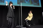 ○×クイズに挑戦する山中柔太朗(M!LK)、木村慧人(FANTASTICS from EXILE TRIBE)。
