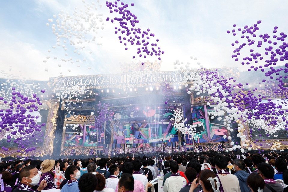 乃木坂46「10th YEAR BIRTHDAY LIVE」の様子。