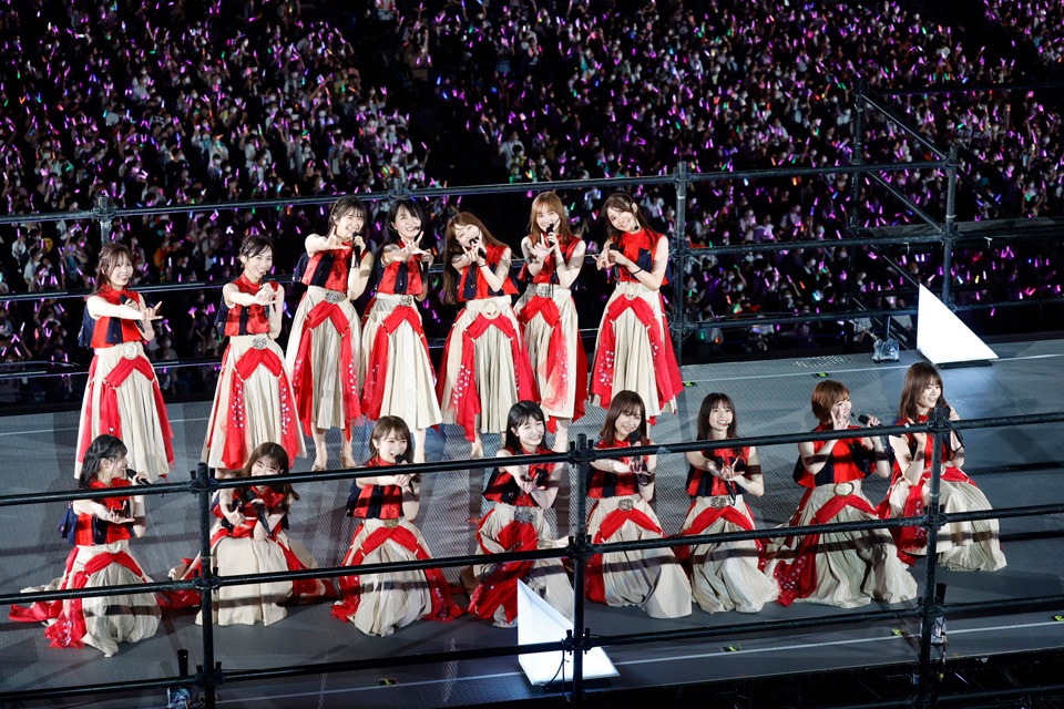 乃木坂46「10th YEAR BIRTHDAY LIVE」の様子。