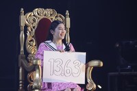 「全力ダッシュチャレンジ」でトップのタイムを記録した風見和香（私立恵比寿中学）。（写真提供：ニッポン放送）