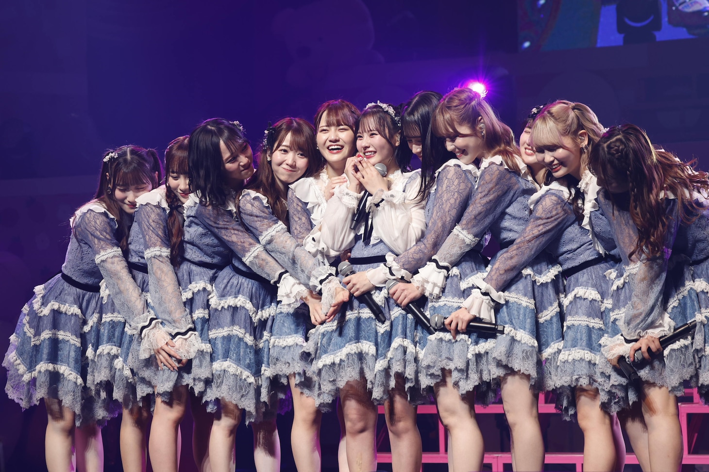 ＝LOVE「～齊藤なぎさ卒業コンサート～ 現役アイドルちゅ～ みんなのこと大好きだよ♡」の様子。（提供：SACRA MUSIC）