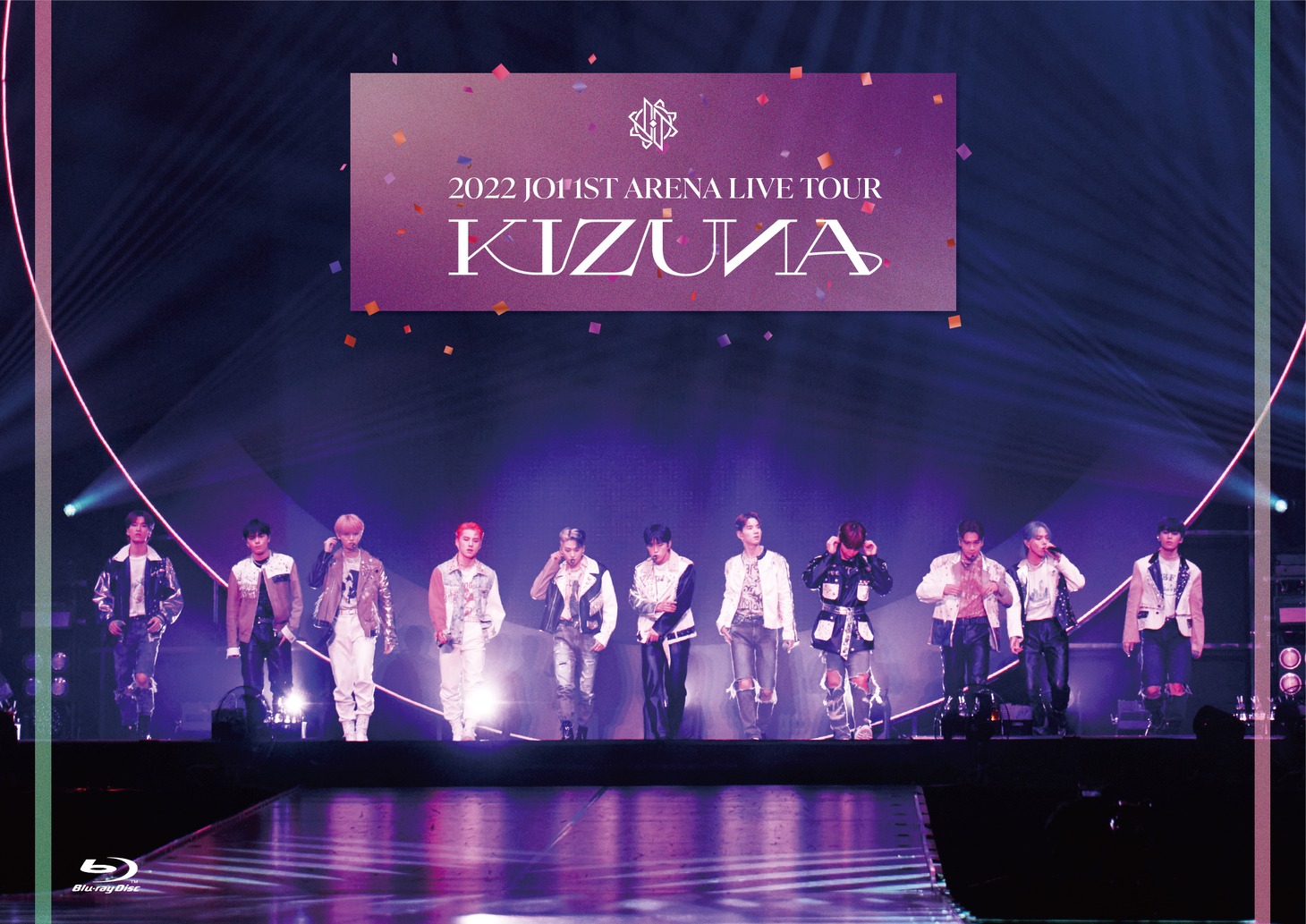 JO1「2022 JO1 1ST ARENA LIVE TOUR ‘KIZUNA’」通常盤Blu-rayジャケット