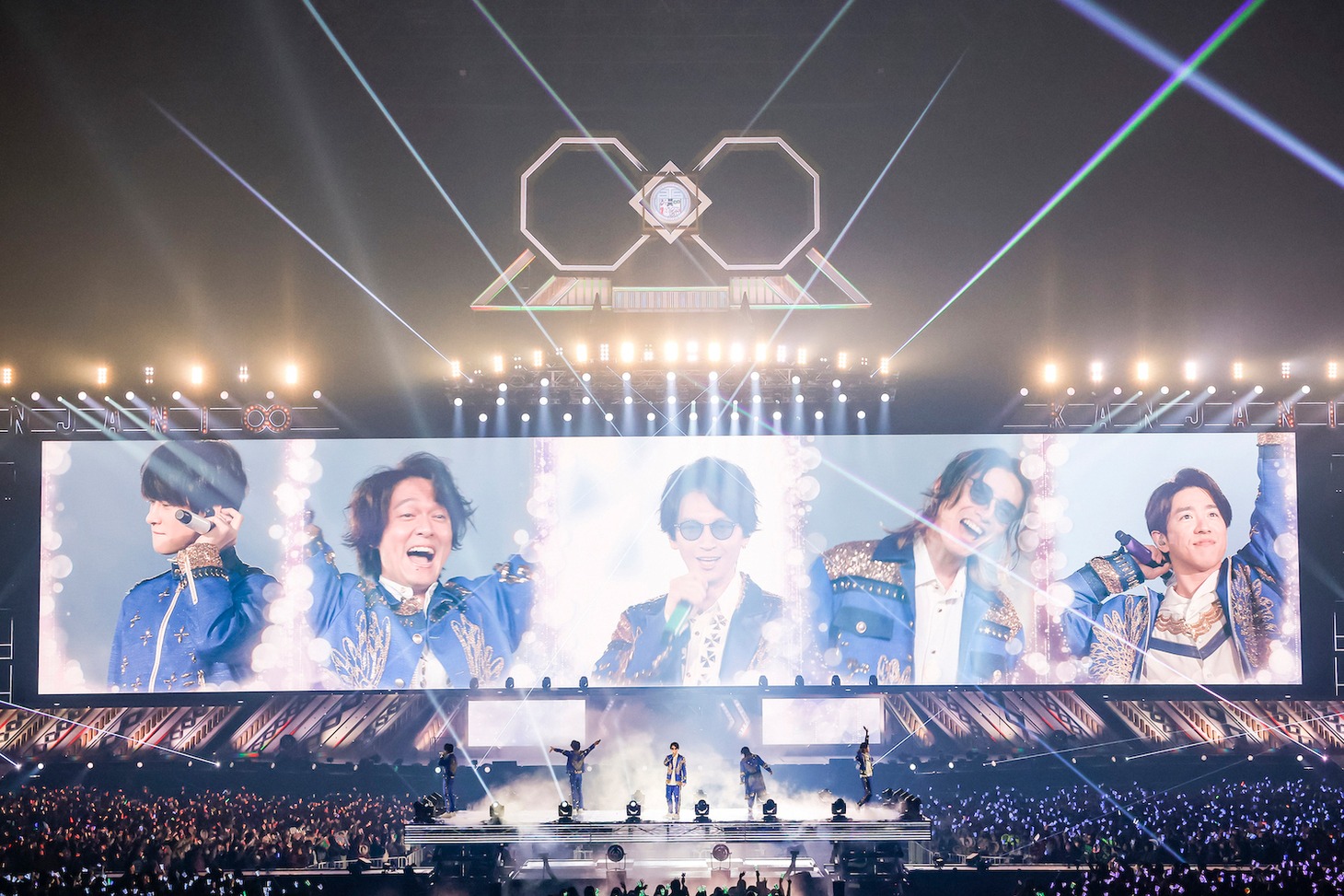 関ジャニ∞「関ジャニ∞ ドームLIVE 18祭」の様子。