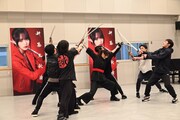 「つかこうへい復活祭2023『新・幕末純情伝』」公開稽古の様子。
