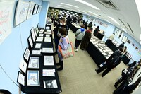 「マニアックヘブンVol.15」ギャラリーコーナーの様子。（Photo by makiko takada）