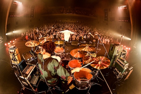 THE BACK HORN「マニアックヘブンVol.15」東京・中野サンプラザホール公演の様子。（Photo by makiko takada）