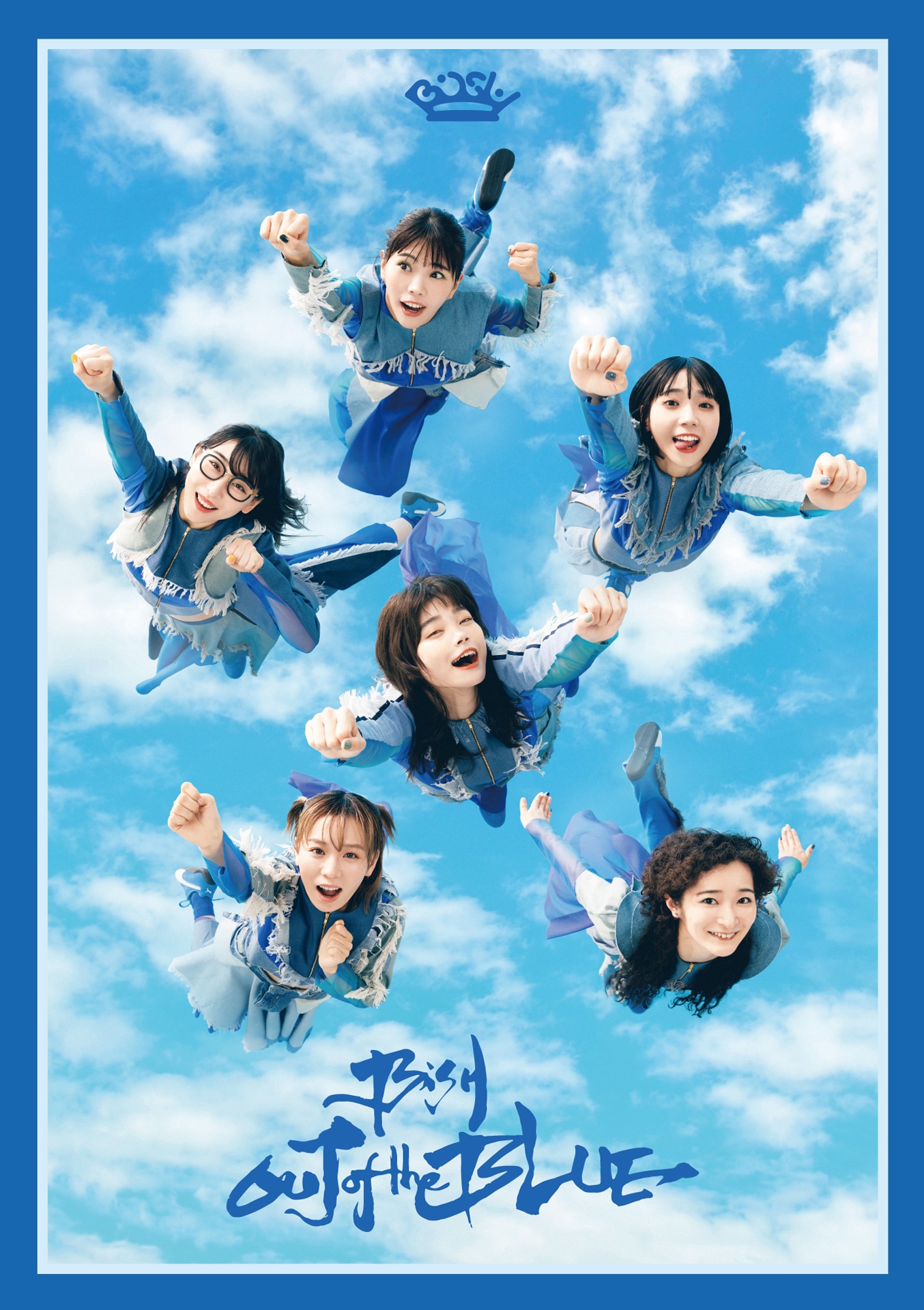 BiSH「BiSH OUT of the BLUE」DVD盤ジャケット