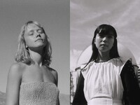 左からアリス・フィービー・ルー、カネコアヤノ。