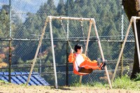 収録前、グラウンドに一番乗りで現れたハル。