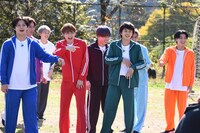 タクヤのハンドボール投げの様子。