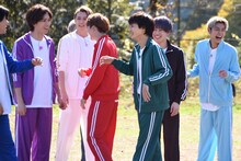 タクヤのハンドボール投げの様子。