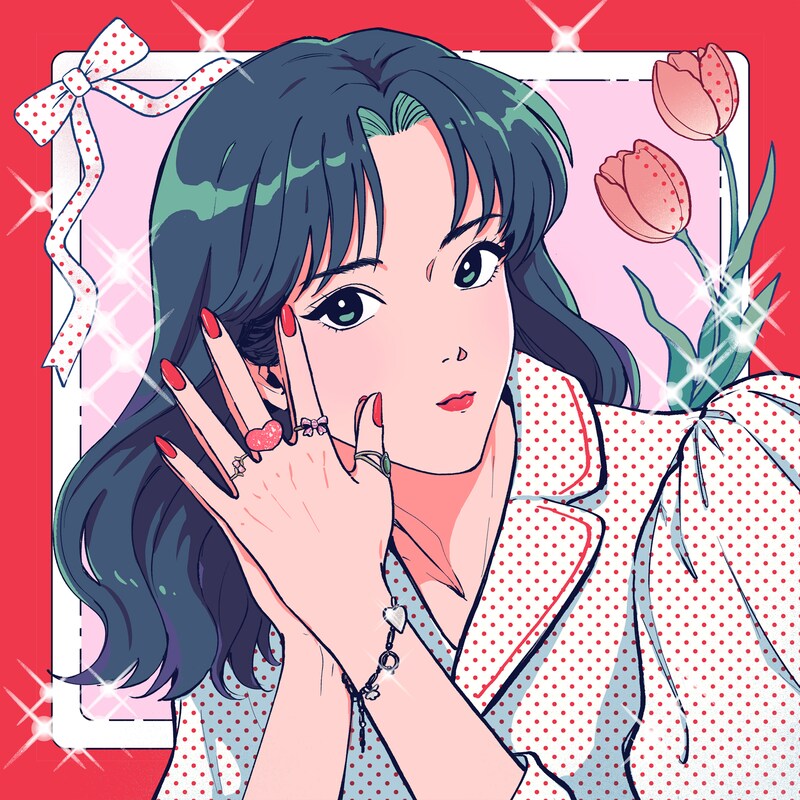 DÉ DÉ MOUSE「Love All Day」配信ジャケット