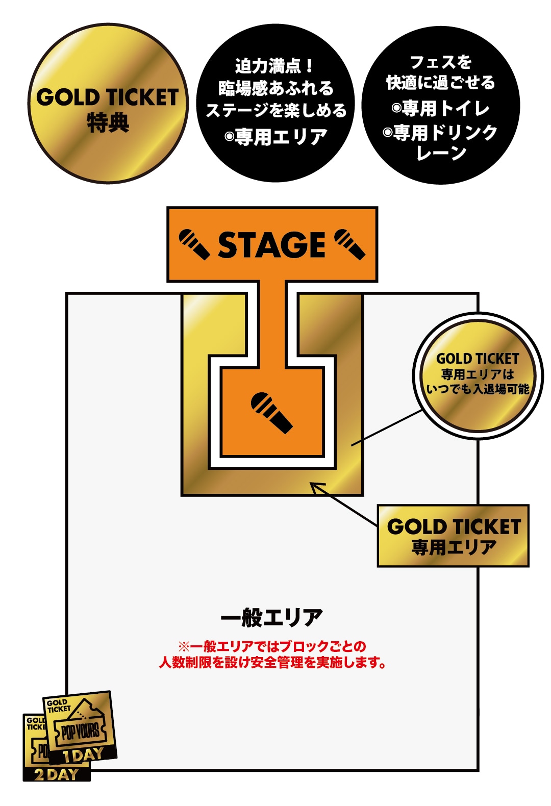 「POP YOURS 2023」会場マップ