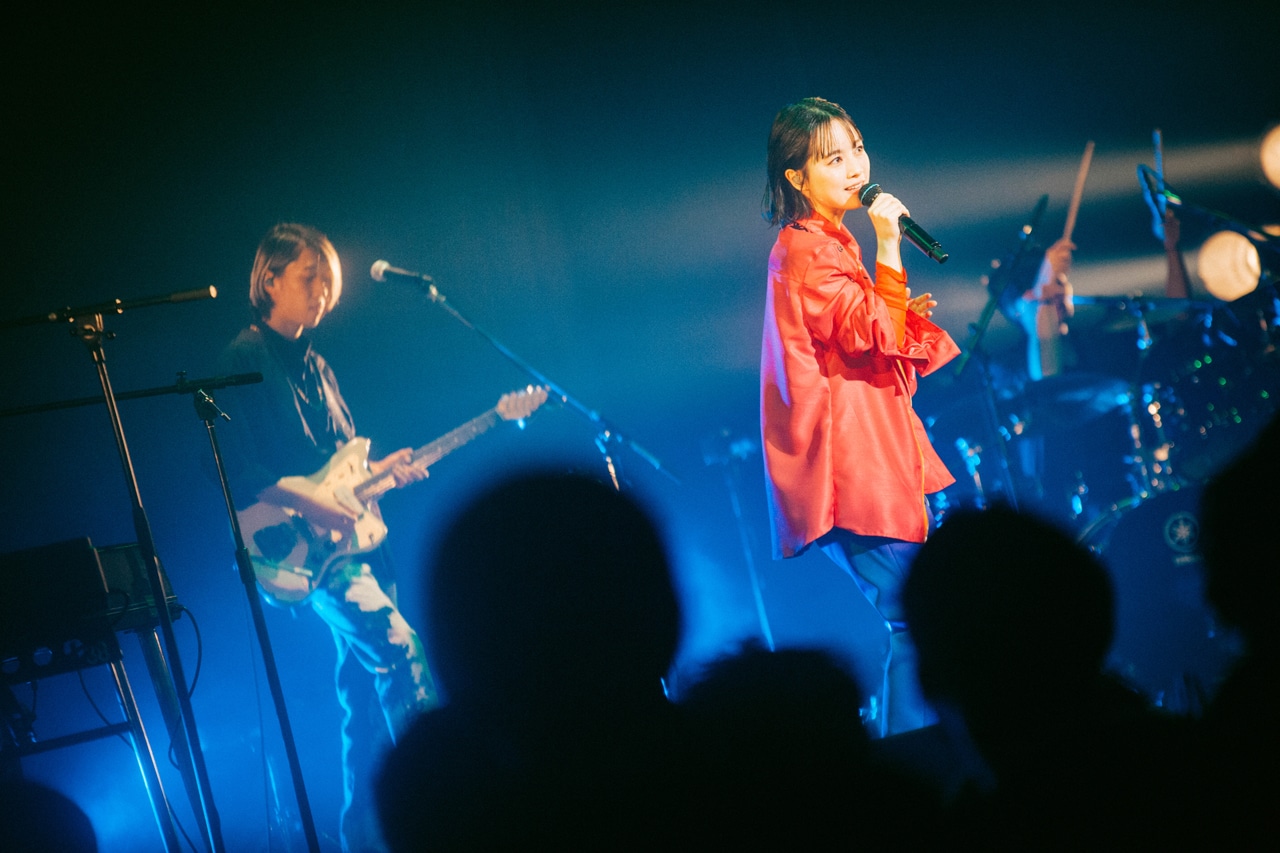 TOMOO「TOMOO 1st LIVE TOUR 2022-2023 "BEAT"」最終公演の様子。（Photo by Kana Tarumi）