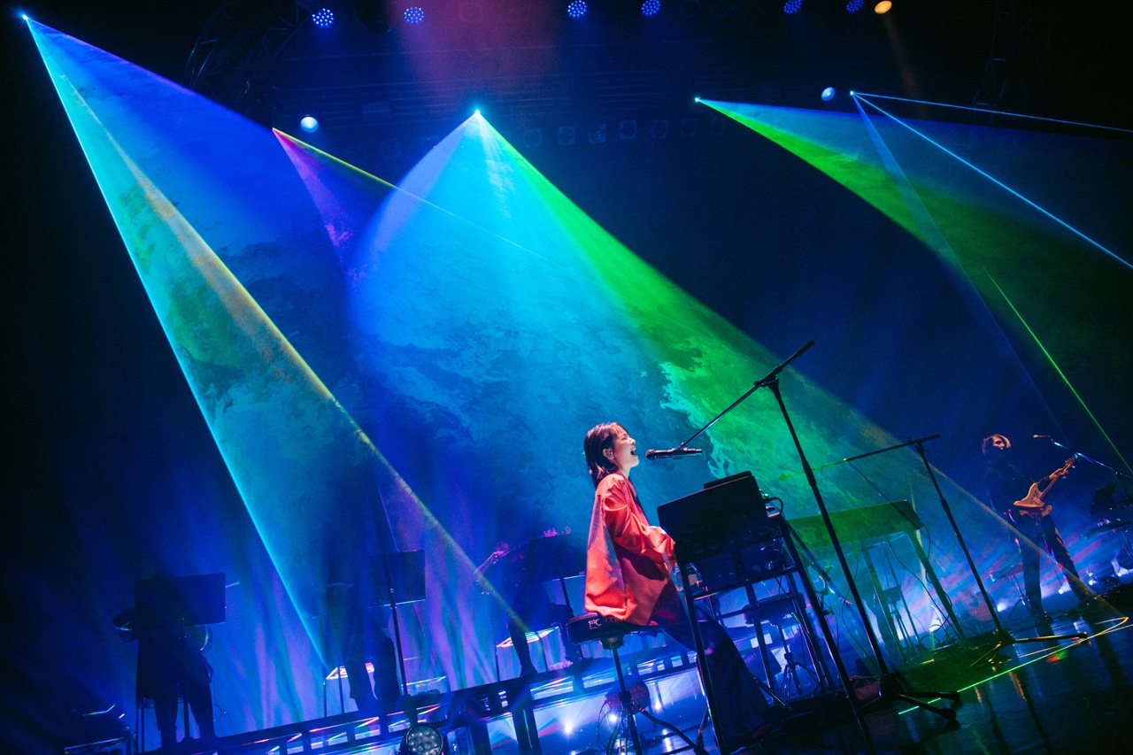 TOMOO「TOMOO 1st LIVE TOUR 2022-2023 "BEAT"」最終公演の様子。（Photo by Kana Tarumi）