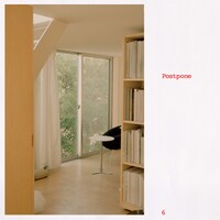 蓮沼執太「Postpone」配信ジャケット