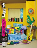 The Buildings「CELL-O-PHANE」カセットテープのジャケット。