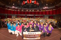 「つば男 新春ONLINEFES 2023 -あなたもわたしも大爆笑！今年も元気にいきましょう-」の様子。（撮影：上溝恭香）