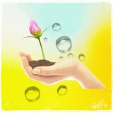 A夏目「蕾開けば」ジャケット