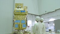 三浦が種子島宇宙センターを訪問したときの様子。