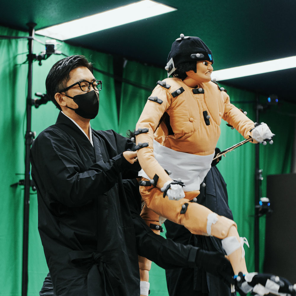 人形浄瑠璃 文楽よりいがみの権太＋人形遣い。