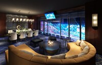 Kアリーナ横浜のVIPエリア内イメージ。