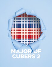CUBERS「MAJOR OF CUBERS 2」初回限定盤ジャケット