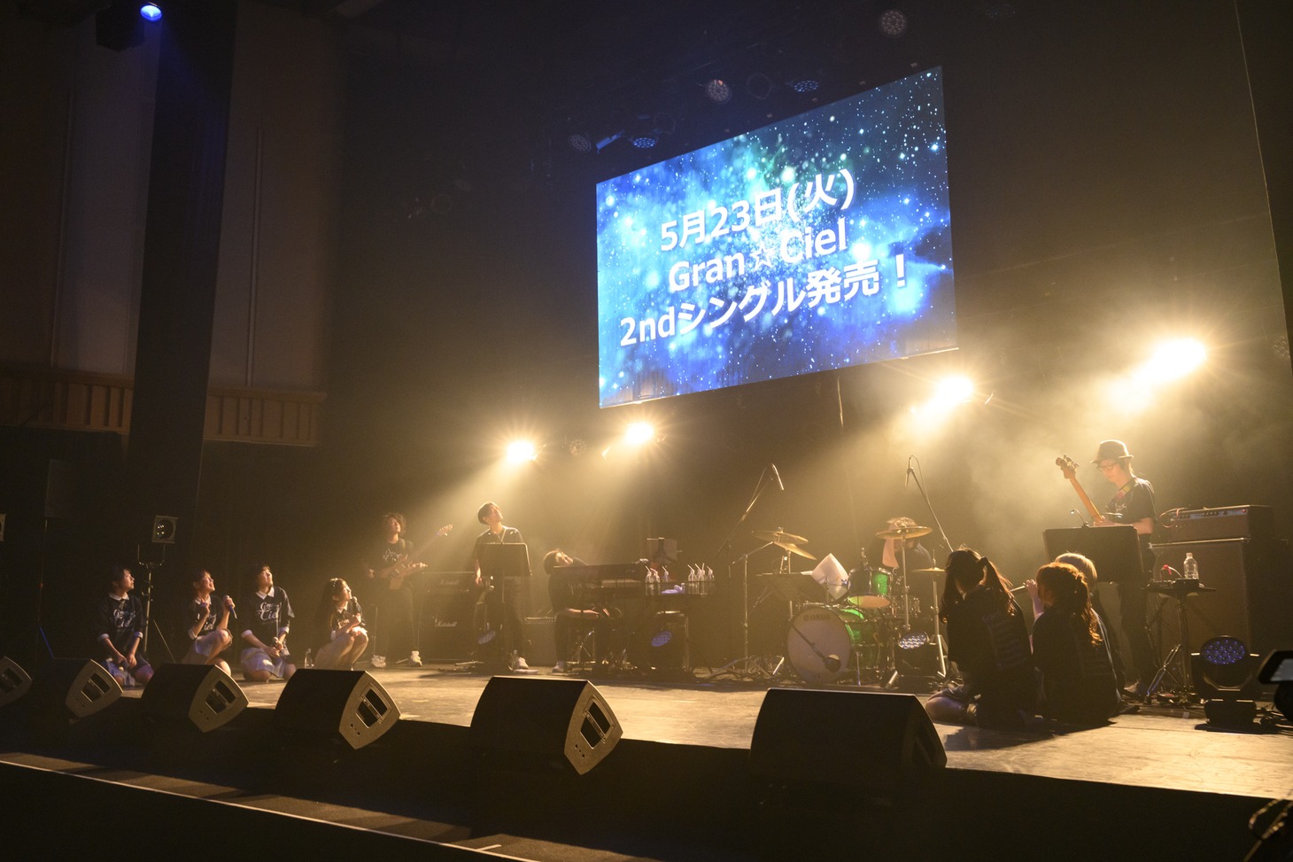 「Gran☆Ciel 3rd one-man live -Future-」の様子。