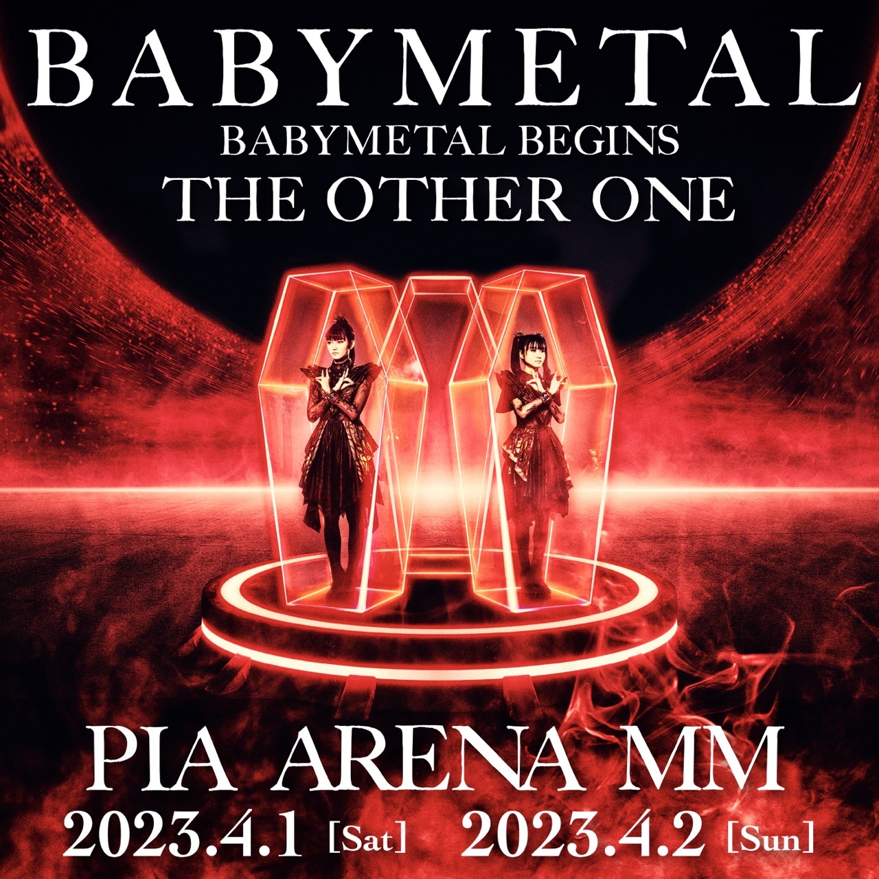 「BABYMETAL BEGINS - THE OTHER ONE」キービジュアル