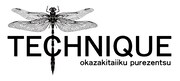 「okazakitaiiku purezentsu "TECHNIQUE"」ロゴ