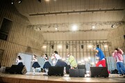 「ライブナタリー 5周年記念公演 “水曜日のカンパネラ × chelmico × 新しい学校のリーダーズ”」アンコールの様子。（撮影：音楽ナタリー）
