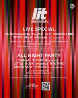 「lit 2nd Anniversary」出演者一覧