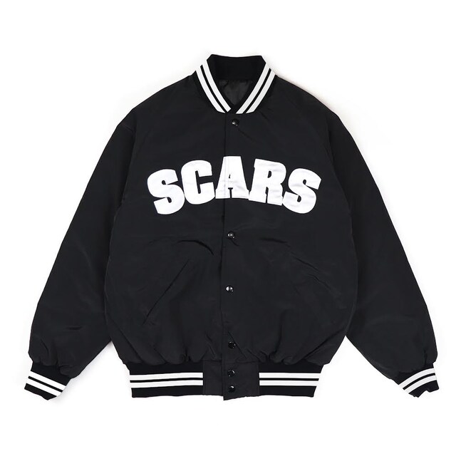 SCARSのオリジナルナイロンスタジアムジャケット。