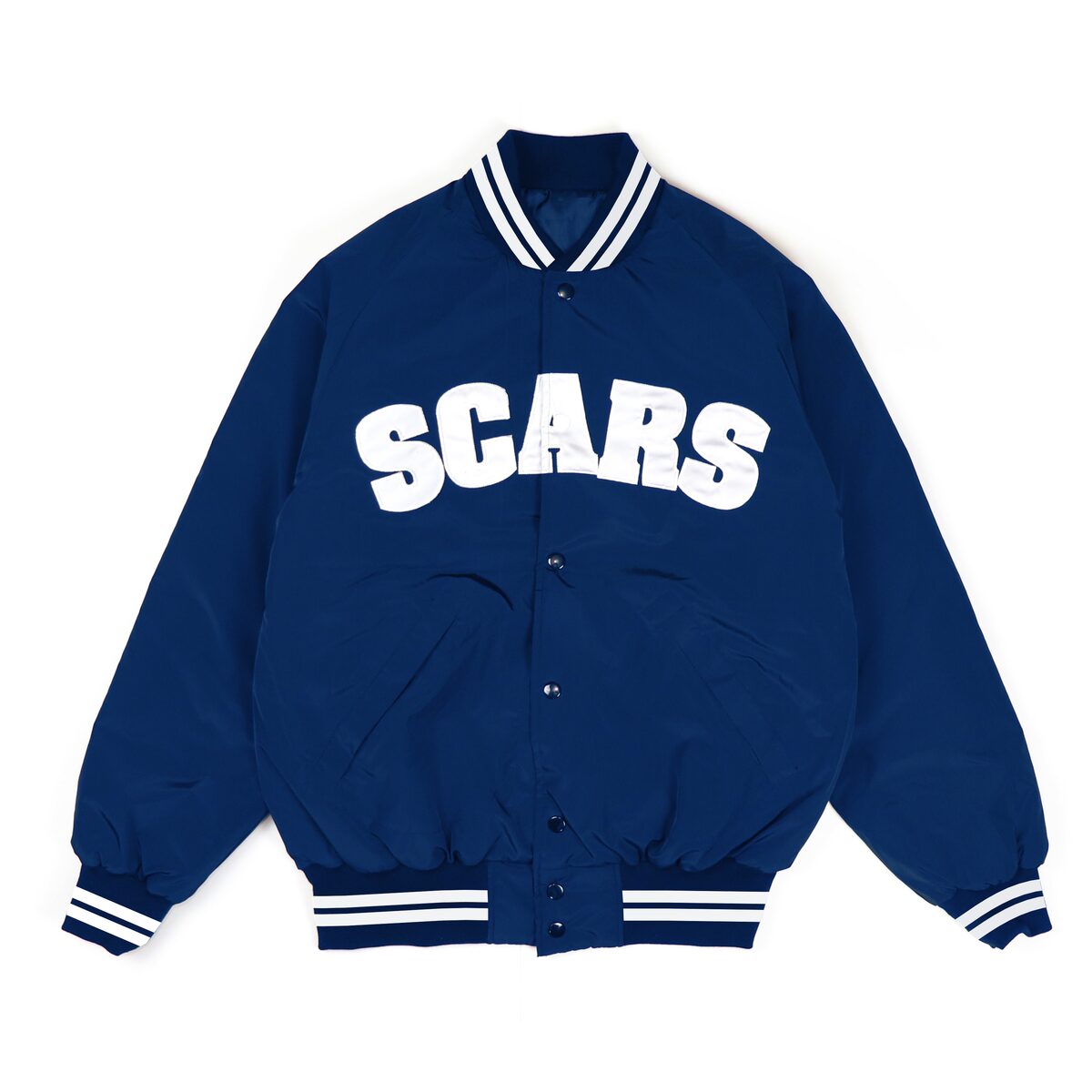 SCARSのオリジナルナイロンスタジアムジャケット。 - SCARSの 