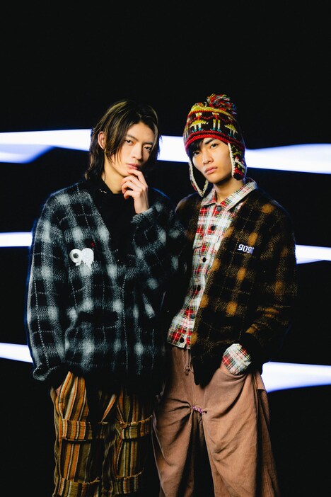 杢代和人と武藤潤。