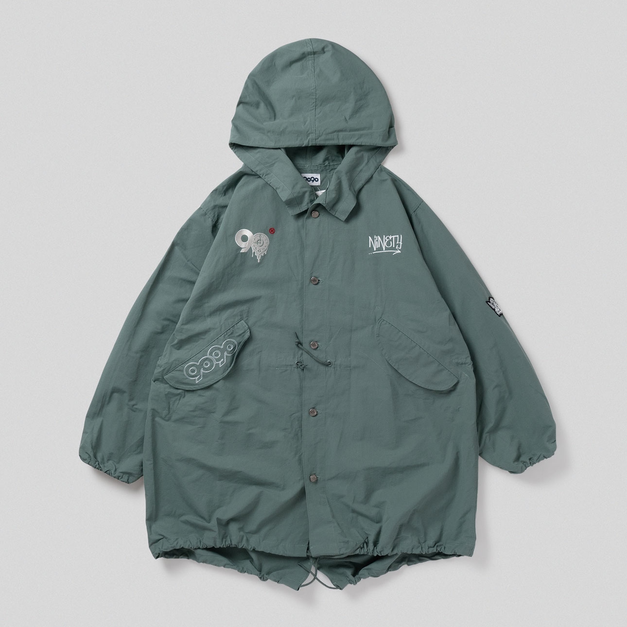 原因は自分にある。× 9090 9090 Angel Snow Parka（Smoke Green）