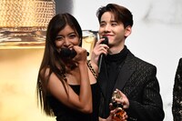 ローラと佐藤景瑚。