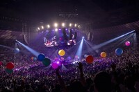 「ハズムセカイ」にてフロアを彩ったバルーン。（写真提供：VERMILLION RECORDS）