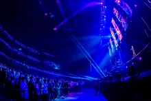 星街すいせい「Shout in Crisis」の様子。