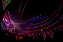 星街すいせい「Shout in Crisis」の様子。