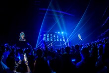 星街すいせい「Shout in Crisis」の様子。