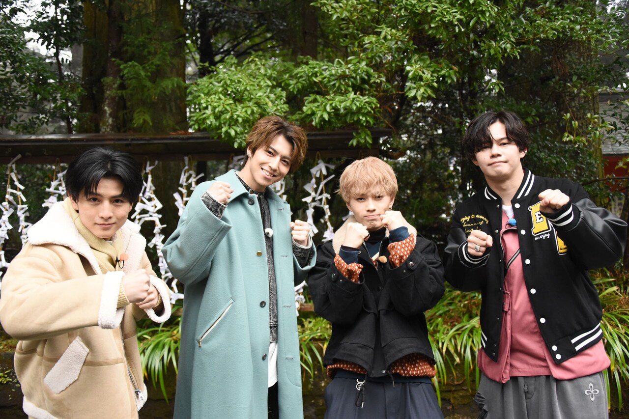 カイチームの4人。左からハル、タカシ、マサヒロ、カイ。 [画像