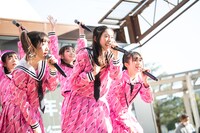 私立恵比寿中学「武者修行フリーライブ」の様子。