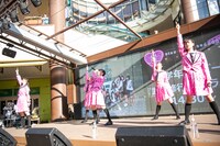 私立恵比寿中学「武者修行フリーライブ」の様子。