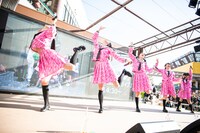 私立恵比寿中学「武者修行フリーライブ」の様子。